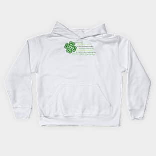 Irish Blessings Kids Hoodie